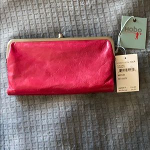 NWT - Hobo Lauren Clutch Wallet in Garnet